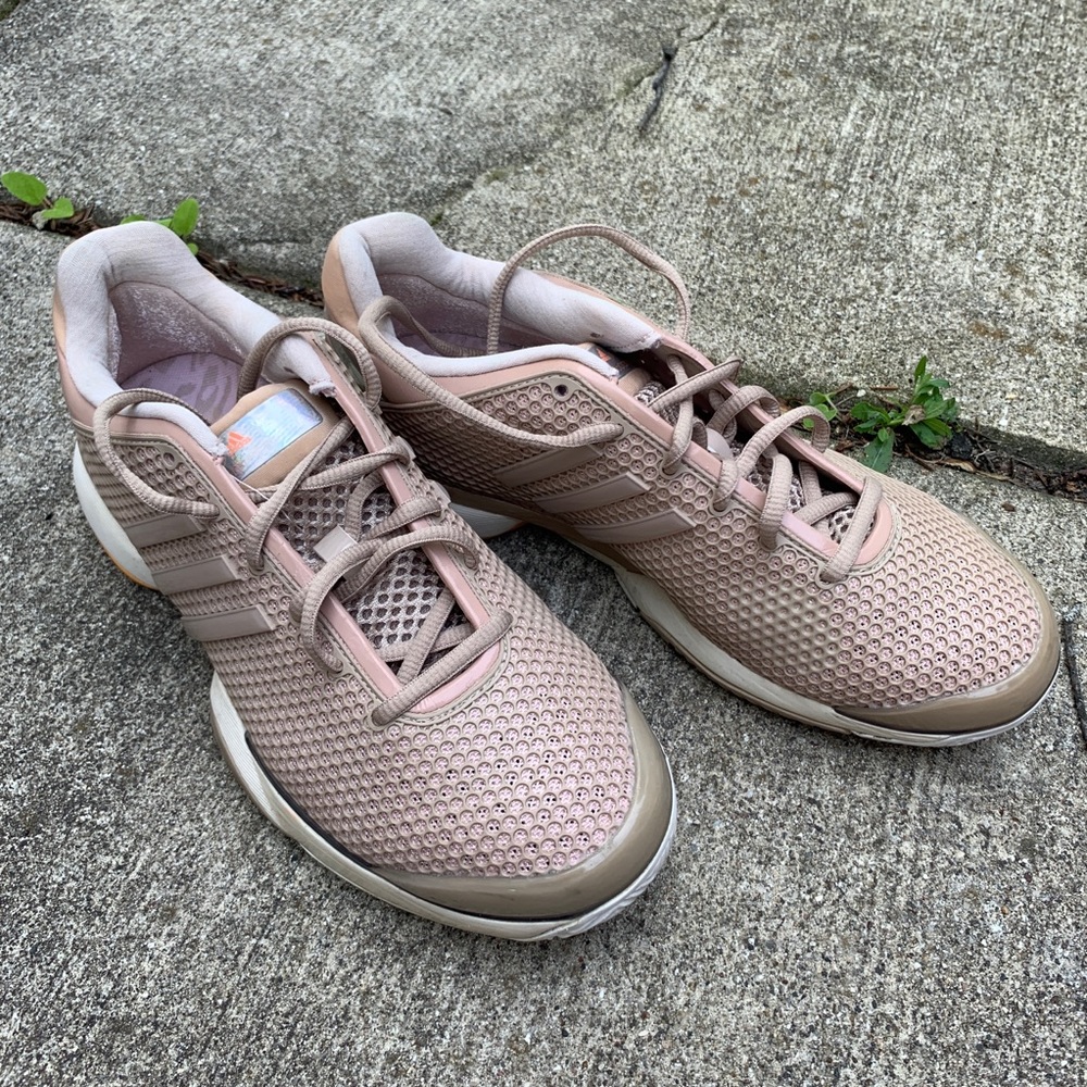 adidas by Stella McCartney nude running shoes